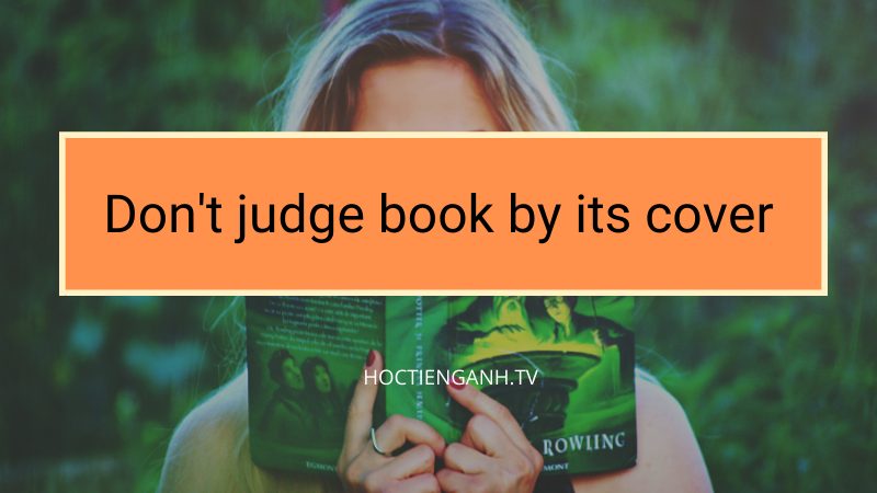 Don't judge book by its cover